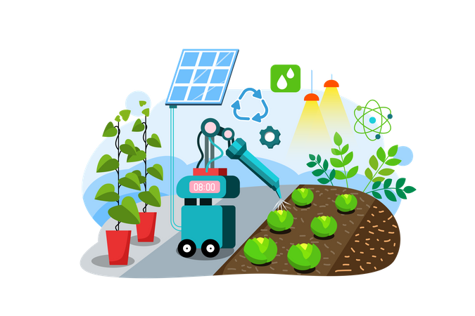 Free Arrosoir automatique  Illustration