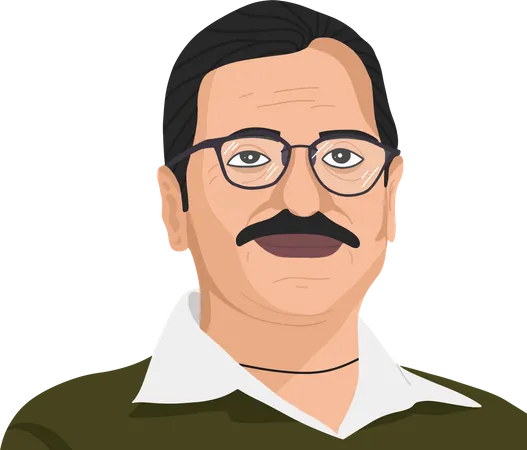 Free Arvind Kejriwal  Illustration