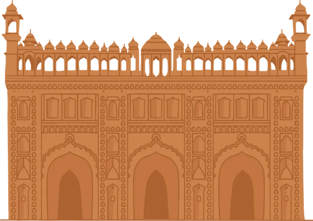 Free Bada Imambara  Illustration