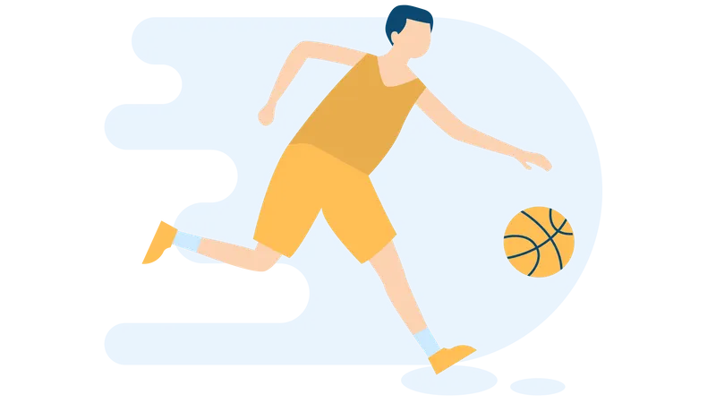 Free Basketball  Illustration