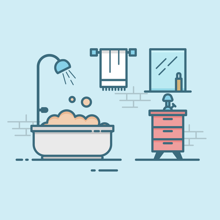 Free Bathroom  Illustration