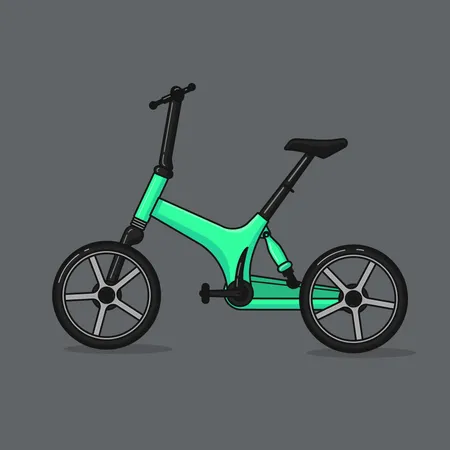 Free Bicicleta deportiva  Ilustración