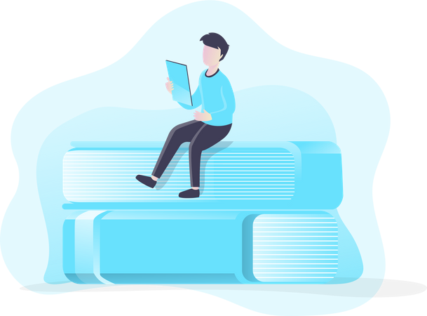 Free Book Lovers  Illustration