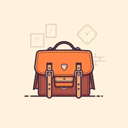 Free Borsa da ufficio  Illustration