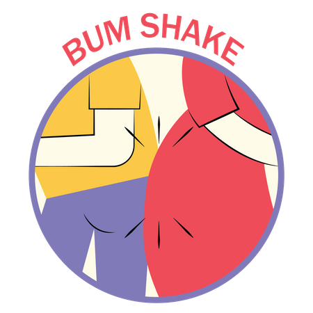 Free Bum shake  Illustration