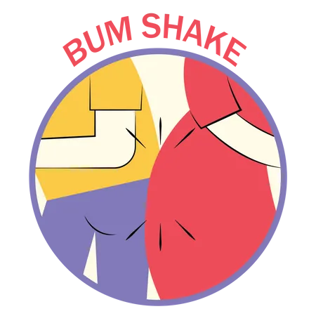 Free Bum shake  Illustration