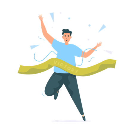 Free Business Competition  Illustration