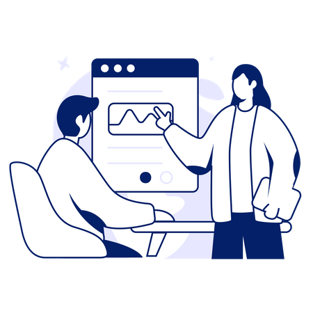 Free Business Meeting  일러스트레이션