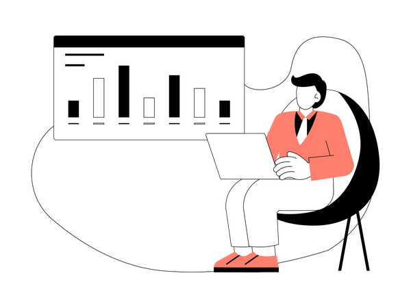 Free Business Strategy planning  Illustration