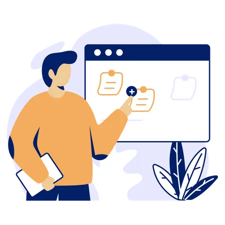 Free Business Tasklist  Illustration