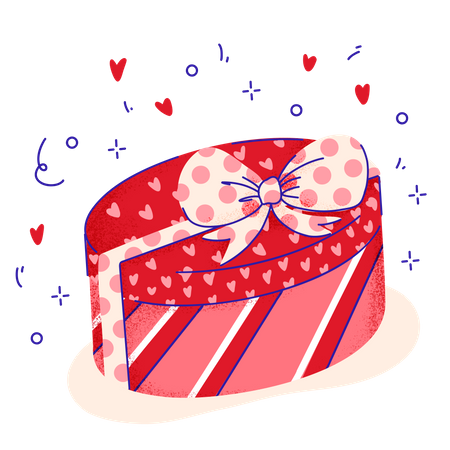 Free Cadeau de Saint Valentin  Illustration