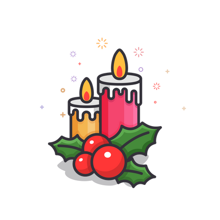 Free Candle  Illustration