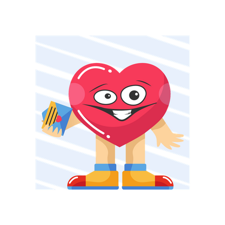 Free Carta de san valentin  Ilustración
