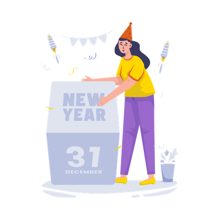 Free Change the next day  Illustration