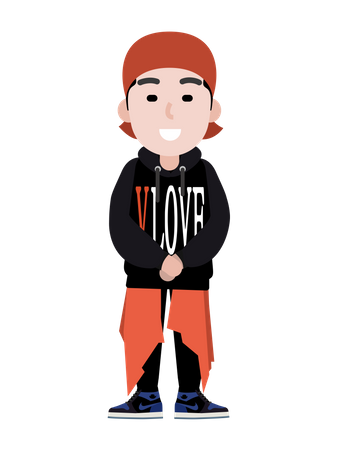 Free Character  Illustration