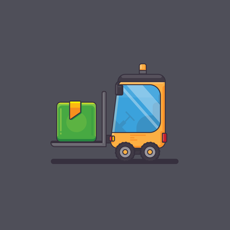 Free Chariot élévateur  Illustration