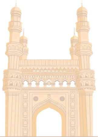 Free Charminar  Illustration