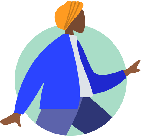 Free Chica Ilustración