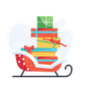 christmas-gift illustration free download