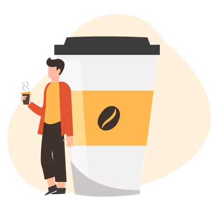 Free Coffee break Illustration