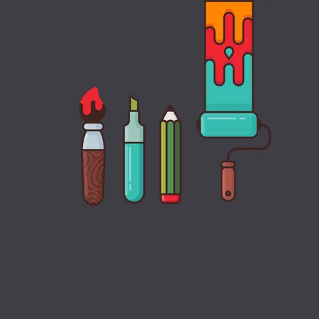 Free Coloring tool  Illustration