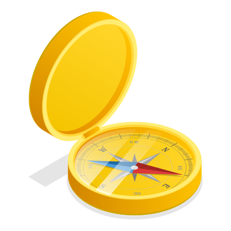 Free Compass  Illustration
