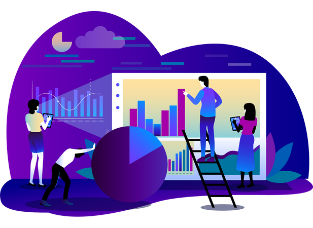 Free Concept d'analyse et de maintenance des données  Illustration