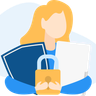 privacy and policy illustration svg