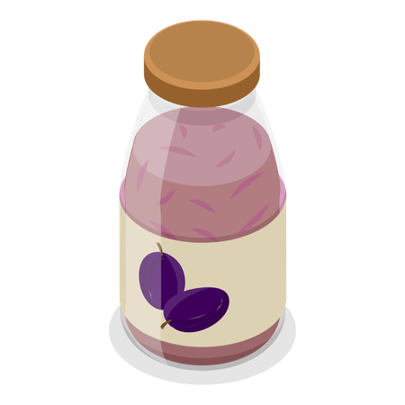 Free Confiture de myrtilles  Illustration