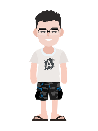 Free Cool guy  Illustration