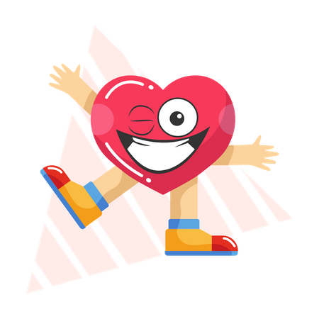 Free Corazón travieso  Ilustración