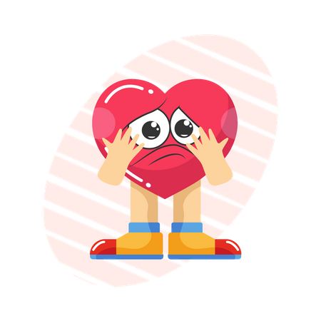 Free Corazon triste  Ilustración