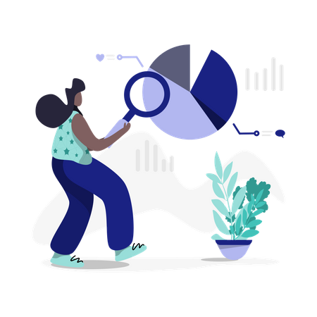 Free Croissance du marketing sur les réseaux sociaux  Illustration