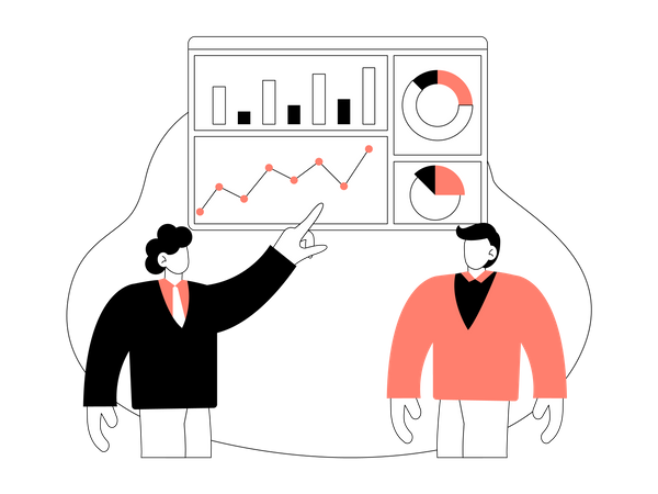 Free Data analysis  Illustration