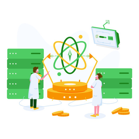 Free Data Science Illustration Concept  Illustration