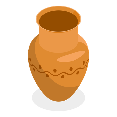 Free Decorative ceramic vase  일러스트레이션
