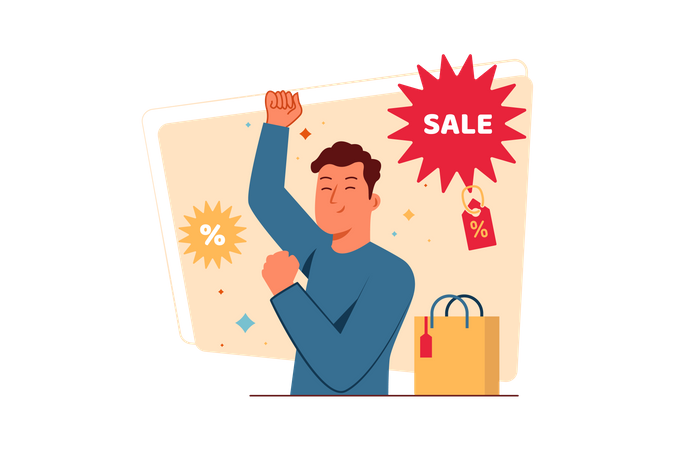 Free Diwali Sale  Illustration