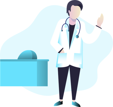 Free Doctor  Illustration