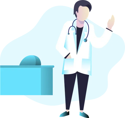 Free Doctor  Illustration