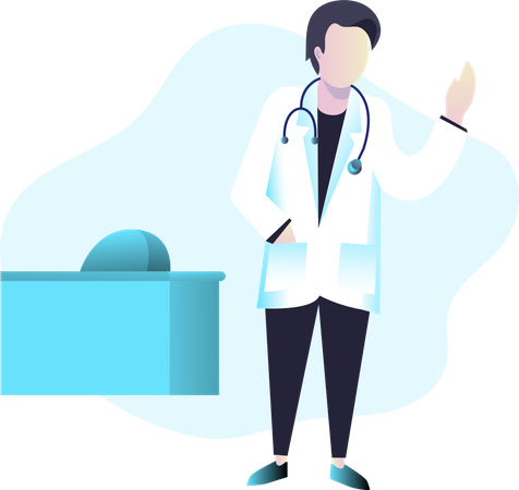 Free Doctor  イラスト
