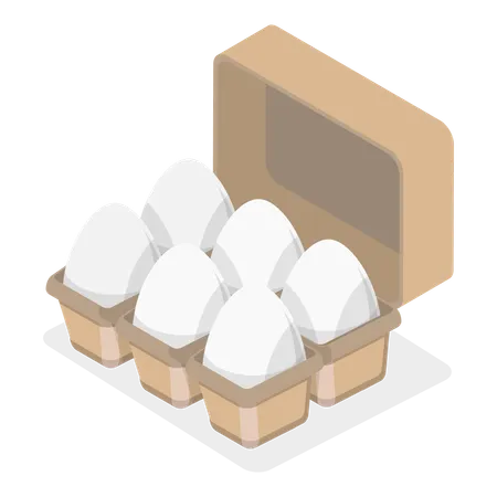 Free Egg tray  Illustration