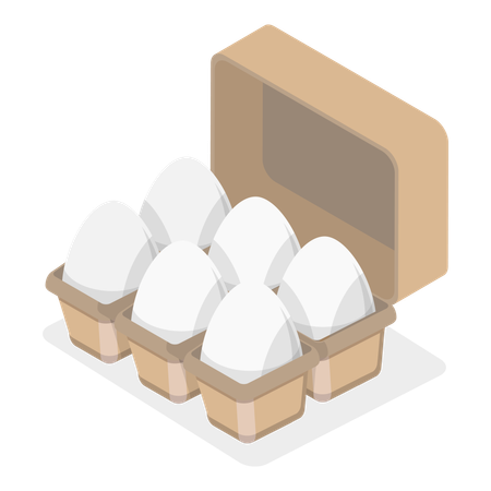 Free Egg tray  イラスト