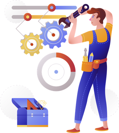 Free Einstellungen  Illustration