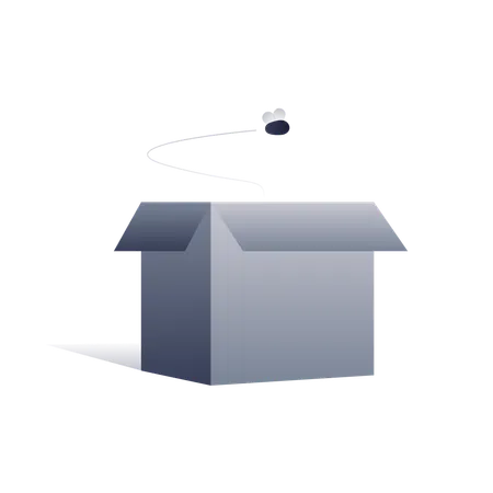 Free Empty Box  Illustration