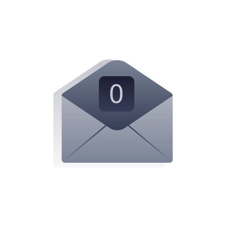 Free Empty Email  Illustration