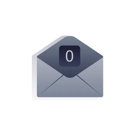 Free Empty Email  Illustration