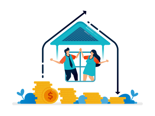 Free Family Home Loans  Illustration