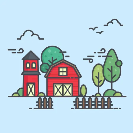 Free Farm  Illustration