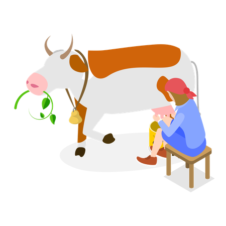 Free Farmer  Illustration