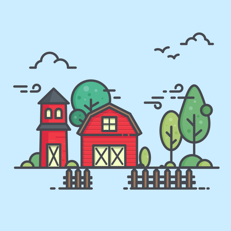 Free Azienda agricola  Illustration